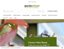 Tablet Screenshot of gardenature.co.uk